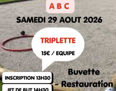 Concours de pétanque Officiel - LIMARIE