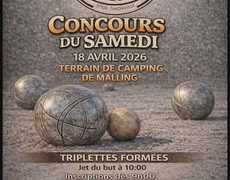 Concours de pétanque Ouvert à tous - Malling