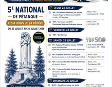Concours en Doublette le 23 juillet 2026 - Miribel