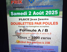 Concours de pétanque Officiel - Montbard