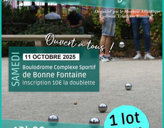Concours de pétanque Ouvert à tous - Montoir-de-Bretagne
