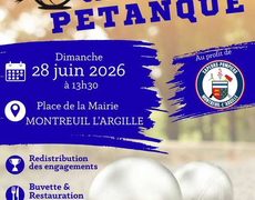 Concours de pétanque Ouvert à tous - Montreuil-l'Argillé
