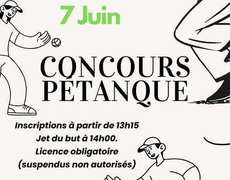 Concours de pétanque Officiel - NEUFLIZE PETANQUE