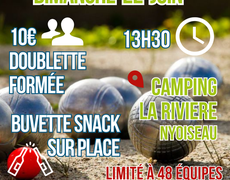 Concours de pétanque Ouvert à tous - Nyoiseau