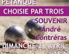 Concours en Triplette le 26 avril 2026 - Orgon - 13660