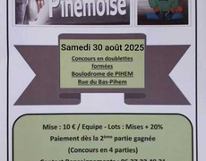 Concours de pétanque Ouvert à tous - Pihem