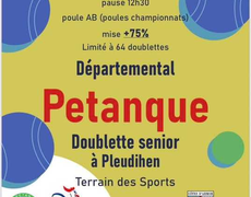 Concours de pétanque Officiel - Pleudihen-sur-Rance
