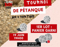 Concours en Doublette le 19 juin 2026 - Poligny - 39800