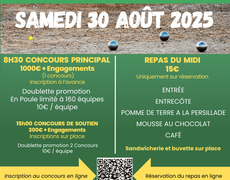 Concours de pétanque Officiel Promotion - Boule Cassipontine
