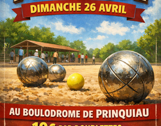 Concours en Doublette le 26 avril 2026 - Prinquiau - 44260