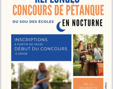 Concours de pétanque Ouvert à tous - Replonges