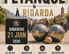 Concours en Triplette le 21 juin 2026 - RIGARDA