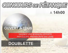 Concours en Doublette le 2 août 2025 - Rillieux-la-Pape - 69140
