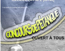 Concours de pétanque Ouvert à tous - Rillieux-la-Pape