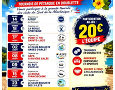 Concours de pétanque Ouvert à tous - Rivière-Salée