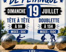 Concours de pétanque Ouvert à tous - Rosans
