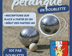 Concours de pétanque Ouvert à tous - Saint-Amour