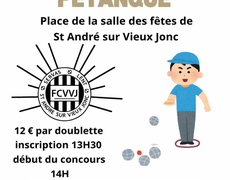 Concours de pétanque Ouvert à tous - Saint-André-sur-Vieux-Jonc