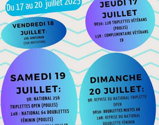Concours en Doublette le 19 juillet 2025 - Saint-Bonnet-le-Château - 42380