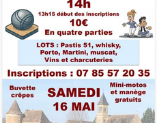 Concours de pétanque Ouvert à tous - Saint-Chamassy