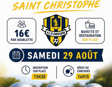 Concours de pétanque Ouvert à tous - Saint-Christophe