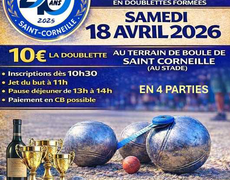 Concours de pétanque Ouvert à tous - Saint-Corneille