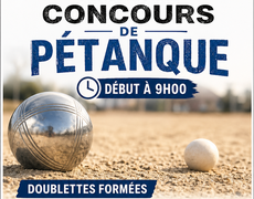 Concours de pétanque Ouvert à tous - Saint-Étienne