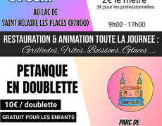 Concours de pétanque Ouvert à tous - Saint-Hilaire-les-Places