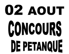 Concours de pétanque Ouvert à tous - Saint-Laurent-les-Églises