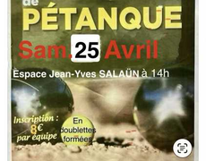 Concours de pétanque Ouvert à tous - Saint-Méen