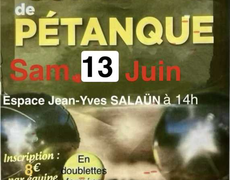 Concours de pétanque Ouvert à tous - Saint-Méen