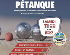 Concours en Doublette le 11 avril 2026 - Saint-Pardoux - 79310