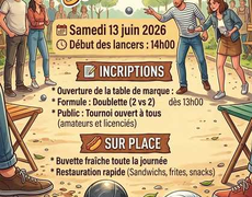 Concours de pétanque Ouvert à tous - Saint-Thurial