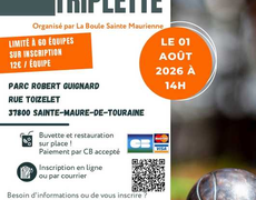 Concours de pétanque Officiel - Sainte-Maure-de-Touraine