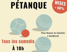 Concours en Doublette le 11 octobre 2025 - Salinelles - 30250