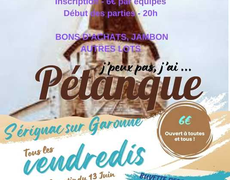 Concours en Doublette le 15 août 2025 - Sérignac-sur-Garonne - 47310