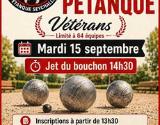 Concours de pétanque Officiel Vétéran - SEYCHALLES