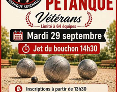 Concours de pétanque Officiel Vétéran - SEYCHALLES