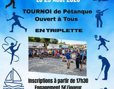 Concours de pétanque Ouvert à tous - Soustons