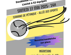 Concours de pétanque Ouvert à tous - Surzur