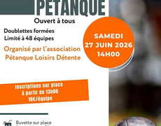 Concours de pétanque Ouvert à tous - Surzur