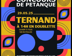 Concours de pétanque Ouvert à tous - Ternand