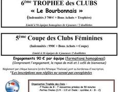 Concours de pétanque Officiel Féminin - Thiel-sur-Acolin
