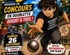 Concours de pétanque Ouvert à tous - Thonville