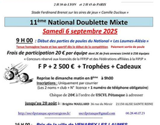 Concours de pétanque Officiel - Venarey-les-Laumes
