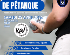 Concours de pétanque Ouvert à tous - Vertou