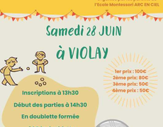 Concours en Doublette le 28 juin 2025 - Violay - 42780