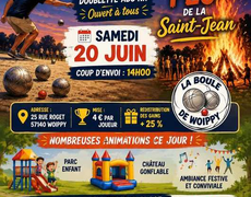 Concours en Doublette le 20 juin 2026 - Woippy - 57140