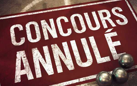 Concours de pétanque Officiel en Triplette le 10 novembre 2025 - Le Thor - Vaucluse - 84