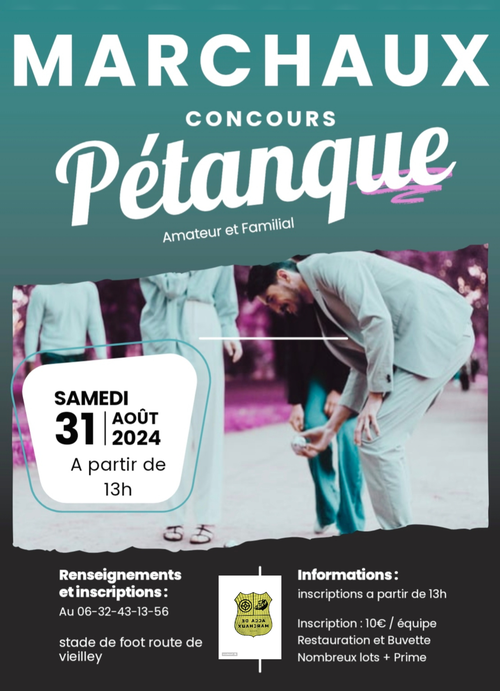Concours de pétanque en Doublette - Marchaux